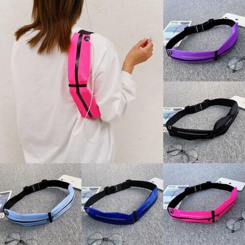 25#Marathon Running Pockets Sports Waist Bag Women Men Mobile Phone Case Holder Fitness Outdoor Waist Pack Belts Waterproof Bag