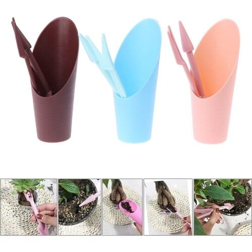 3Pcs Garden Planter Kit Succulents Transplant Sowing Seedlings Planted Tool