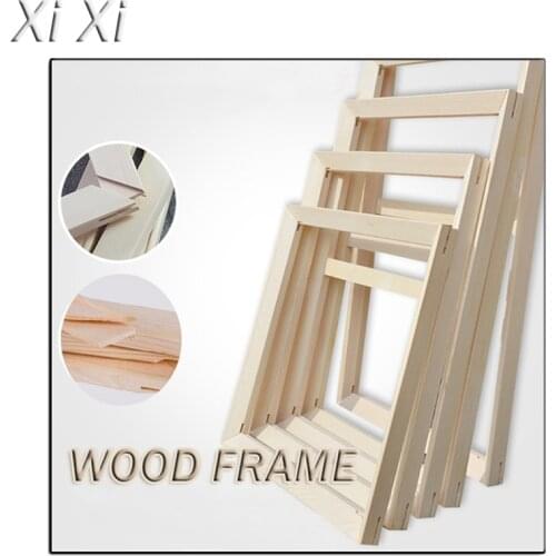 Diy oil Painting By Numbers frame combination frame ,wood frame 40x50cm (12*16inch) inner frame without the painting TF06