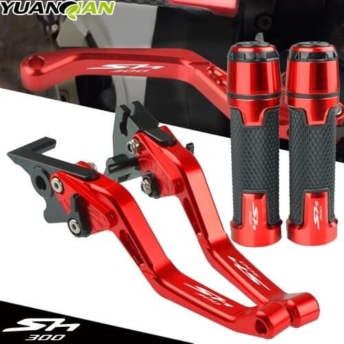 For Honda SH300 SH 300 2013-2018 CNC Aluminium New Motorcycle Brake Clutch Levers Handlebar Hand Grips SH300 2014 2015 2016 2017