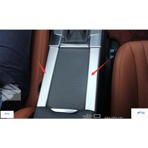 Better protector ! Cup Holder Armrest Box Decoration Accessories 2 Pcs For VOLVO XC60 / S60L / S60 / V60