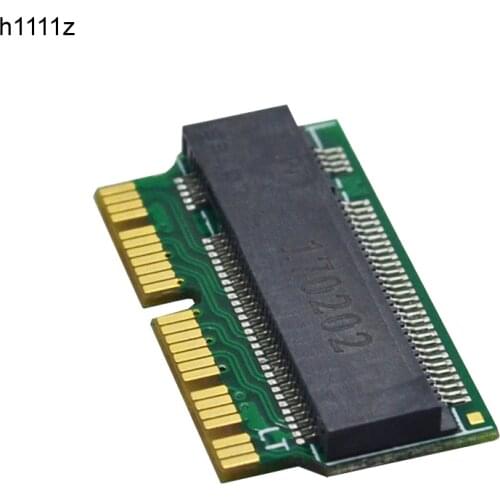 M key M.2 PCI-e NVMe SSD Adapter Card for 2013 2014 2015 MACBOOK Air A1465 A1466 Pro A1398 A1502 A1419 NGFF to MD711 MD712