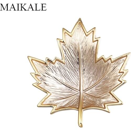 MAIKALE Gold Brooches For Clothes