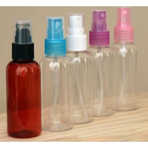 120ml Refillable Bottles Travel Transparent Plastic Bottle Atomizer Empty Small Spray Bottle Kitchen Organizador Home