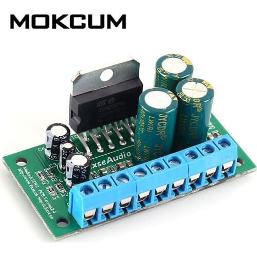 DC 12V 24V TDA2009A Digital Power Amplifier Module 12W Dual Channel Output