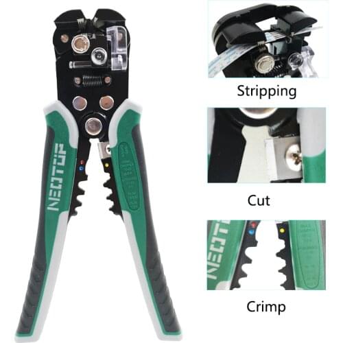 Pliers Set Wire Stripping New Hot Selling Cable Crimping And Stripper side cutter Multifunctional Hand Tools Electricl Terminals