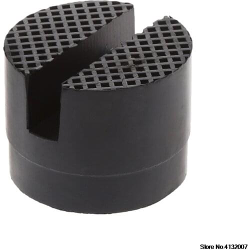 Floor Slotted Car Rubber Jack Pad Frame Protector Adapter Jacking Disk Pad Tool