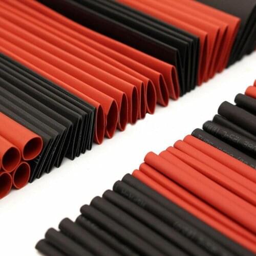 Heat Shrink Tube 127PCS 2:1 Polyolefin Heat cable wire Shrink Tube Shrinkable Sleeve Insulation Wire shrinkable heatshrink Tube