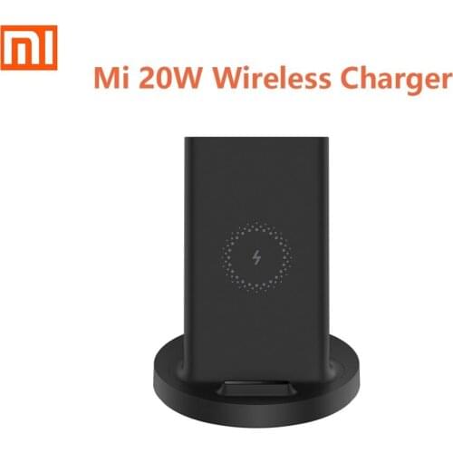 Xiaomi Vertical Wireless Charger 20W Max with Flash Charging Qi Compatible Stand Holder Horizontal for Xiaomi Mi 9 MIX 2S