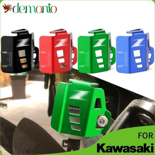 Motorcycle Rear Fluid Reservoir Guard Cover Protector For KAWASAKI Z750 Z400 ZX25R Z800 Z900 Accessories parts