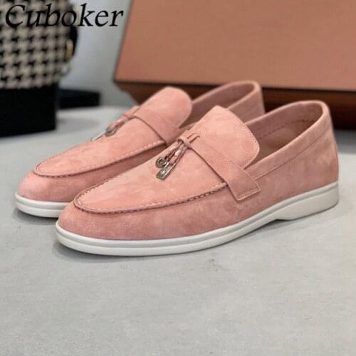 High Quality Brand Runway Women Flat Causal Shoes New Colors Lock Decor Ladies Loafers Spring Summer Walking Shoes For Women