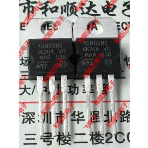 10pcs/lot 45N65M5 STP45N65M5 brand new spot TO-220