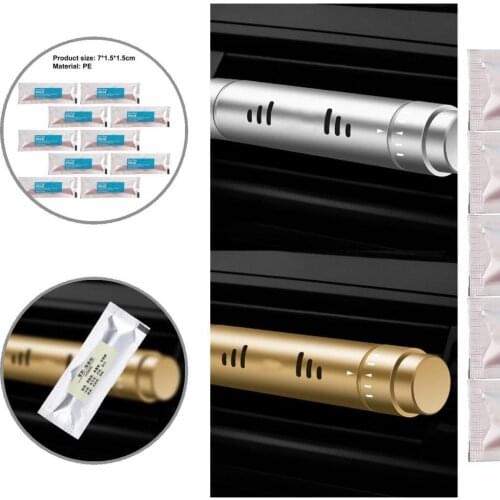 Auto 20Pcs Practical Harmless Car Solid Perfume Fresh Ocean Fragrance for Bathroom