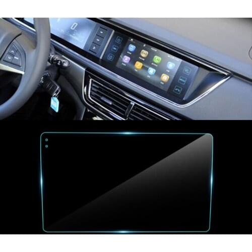 A70F Touch Screen Car Display Navigation Screen Protector High Definition Clear Tempered Glass In-dash Screen Protective Film