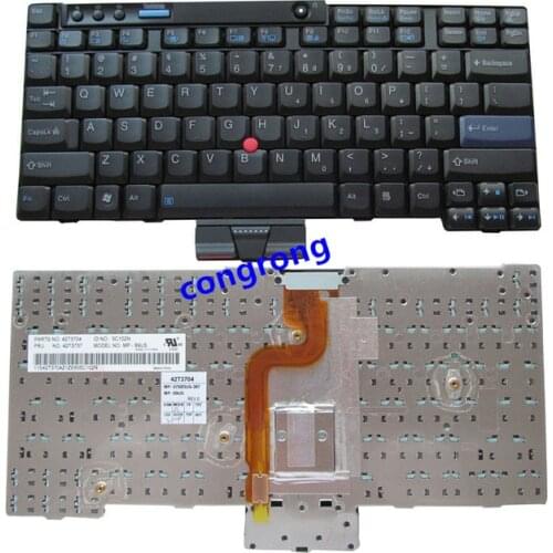 English Keyboard for IBM Lenovo ThinkPad X200 X201 Tablet X200 X200s X200si X200t X201 X201i X201S 09S1SF 42T3737 42T3767 US