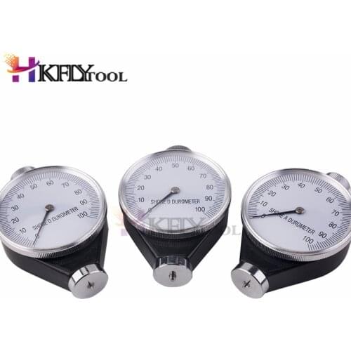 Shore Type A Type O Type D Rubber Tire Durometer Hardness Tester Meter Measuring Tools 0-100 HA(A) Shore Tire Durometer