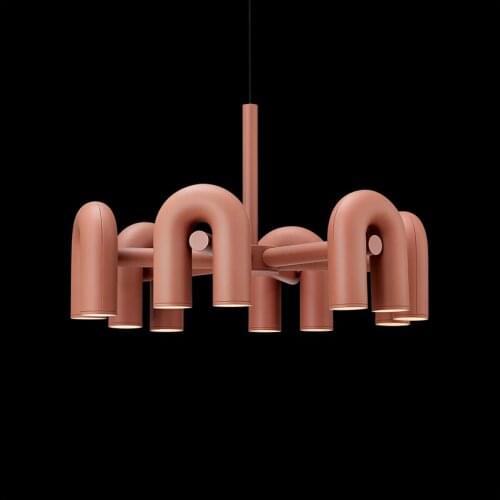 Postmodern U type Chandelier Lighting For Dinning Room Art Decor Pendant lighting Home Indoor Luxury Designer Hanging lights