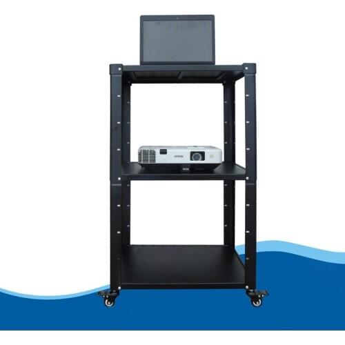 Storage trolley projector Cart projector Stand Four-wheel Bracket Metal Computer room trolley