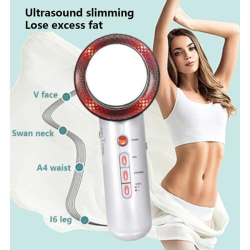 3 in 1 EMS Ultrasound Cavitation Device Electric Body Slimming Massager Fat Burner Infrared Therapy Ultrasonic Cavitation