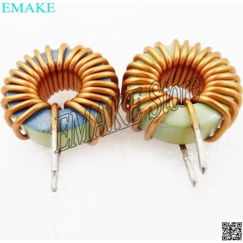 10pcs/lot 27MM 47UH (20A) 1.6 Line High Power Magnetic Loop Inductor 10652 Iron Powder Core Inductor High Current