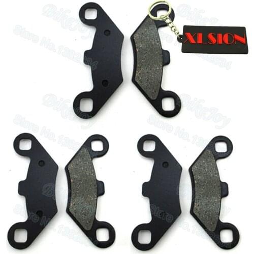 3sets/pack Brake Pads For Polaris ATV Xpedition 330 Trail Boss 800 Ranger RZR S EFI