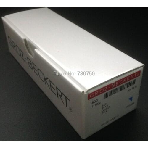 500 pieces Genuine Groz Beckert sewing needles B27 81X1 DCX27 DCX1 B 27 SAN 10 DC X 27 SAN 10 81 X 1 SAN 10 sewing machine parts