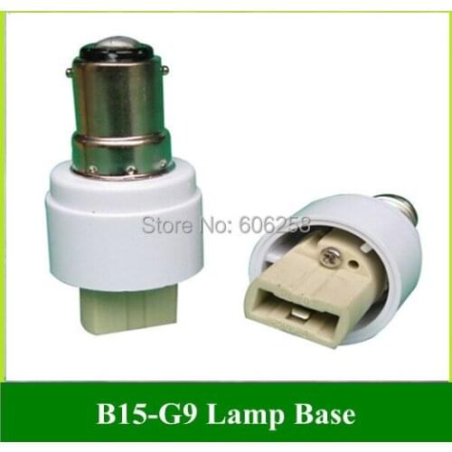 B15 G9 Lamp Holder Converter B15 TO G9 Light Base Socket 20PCS