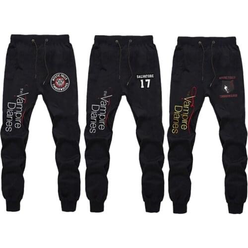 The Vampire Diaries Pants Unisex Sport Pants Casual Sweatpants Men Women Trousers Breathable Long Pants Teens Jogger Pants