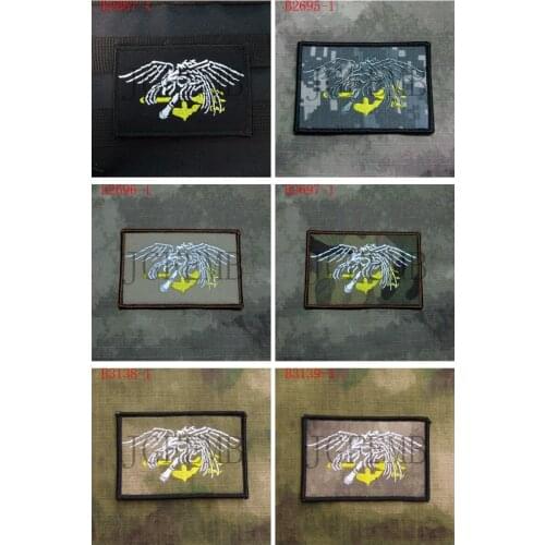 DEVGRU NSWDGSealTeam6 Skull Eagle Morale Military Tactics Embroidery patch Badges