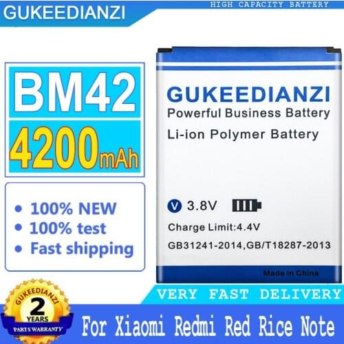 GUKEEDIANZI Xiaomi Redmi Note 4G Batteries China