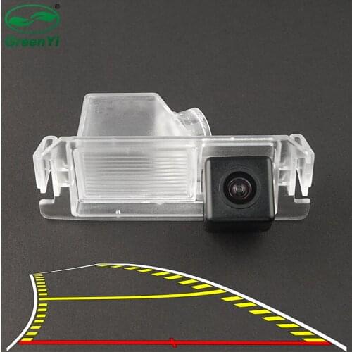4089T Dynamic Trajectory Parking Line Car Rear View Reverse Backup Camera For Hyundai I10 I20 I30 Solaris Genesis Elantra Verna