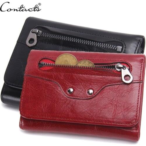 Wallets for Women Short Ladies Multifunctional Trendy Ladies Wallet Leather Women Coin Purse
