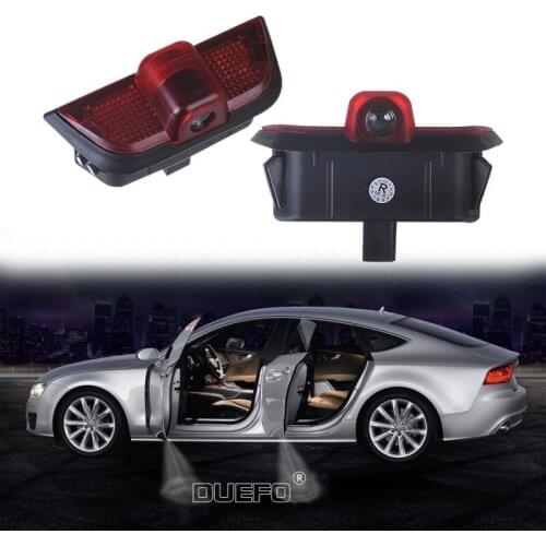 2pcs LED Light For Mercedes Benz W204 C200 C300 C280 C260 C Class AMG Logo Shadow Projector Lamp Car Door Welcome Light Styling