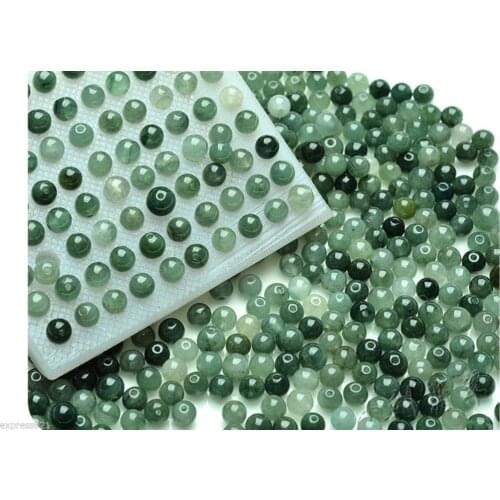 Best 100pcs 100% Natural Grade A Jade/Jadeite Smooth Loose Beadssent best