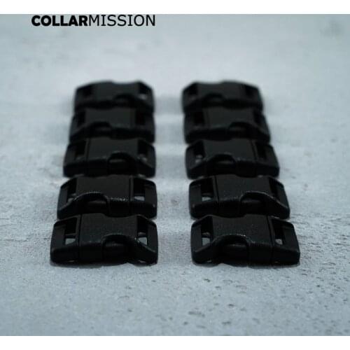 Webbing detach plastic buckle for DIY bag dog collar harness backpack strap webbing bag accessories 15mm black CK15SJ02