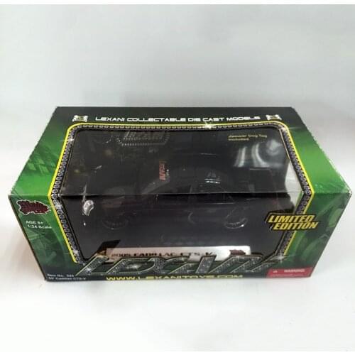 Diecast 1:24 Scale Alloy Car Model Cts-v Models Static Adult Collection Decoration Souvenir Ornaments Vehicle Toy Display Gifts