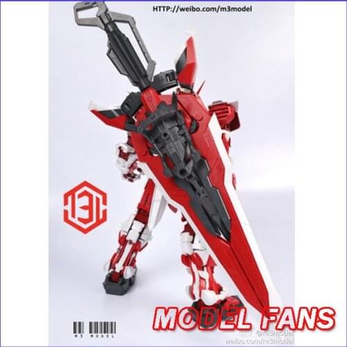 MODEL FANS M3 model / PG 1: 60 / Red Heresy Gundam special / large sword backpack / gift water paste / free shipping