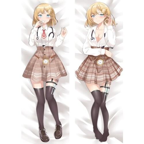 2022 NEW Anime Vtuber Watson Amelia Dakimakura 2WAY Hugging Body Pillow Case Japanese Otaku Pillow Cushion Cover Xmas Gifts