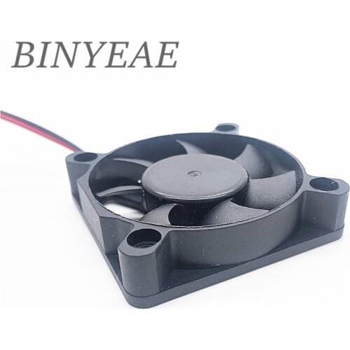 DC 5V 12V 24V 0.1A 5010 50MM 50*50*10MM Cooling Fan Graphics card bridge chip 3D Printer Cooling fan with 2pin 3pin