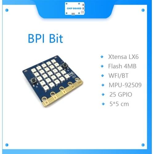 Banana PI Bit board with EPS32 for STEAM education