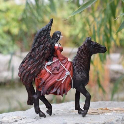 Pvc figure Magic goddess rider fairy out of print