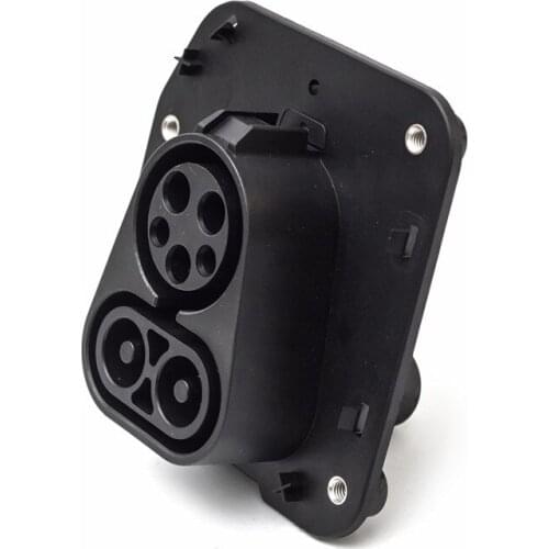 Best price J1772 EV socket 32A CCS1 outlet socket