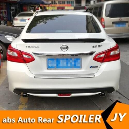 For NISSAN Altima Spoiler 2013-2015 Teana spoiler High Quality ABS Material Car Rear Wing Primer Color Rear Spoiler