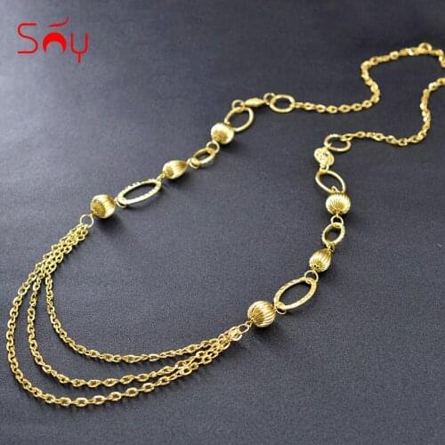 Sunny Jewelry Fashion Jewelry 2020 tassels Necklace Long Chain Womens Jewelry High Quality For Party Wedding Gift Anniversary