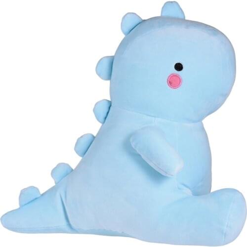 38CM Super Soft Lovely Dinosaur Plush Doll Cartoon Stuffed Animal Dino Toy for Kids Baby Hug Doll Sleep Pillow Home Decor