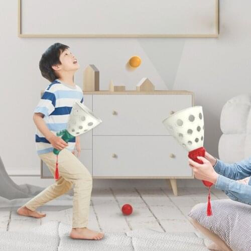 Outdoor Sport Ball Toy Indoor Catch Game for Fine Motor Skill Training Toddler Interactive Toss Catch Ball Birthday Gift