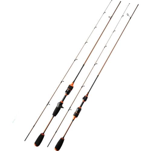 Catch.u UL Fishing Rods 1.68/1.8m Super Light Carbon Fiber Spinning/casting Fishing Rods for Reservoir Pond Stream River Lake