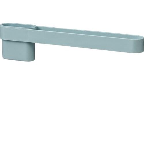 Thickened Towel Rod, Toothpaste, Toothbrush Bucket Rack,Nail-Free, Hole-Free, Dishcloth Rack, Bathroom Towel Rack, Toilet, Thick