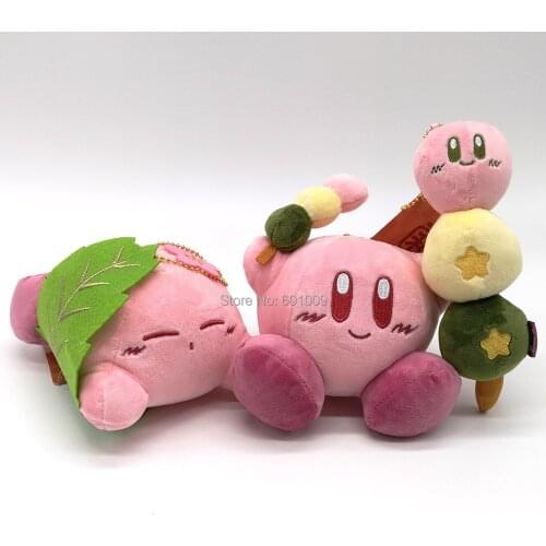 3 Styles Oriental Cherry Blossoms 13-17CM Plush Keychain Pendant Toy Retail