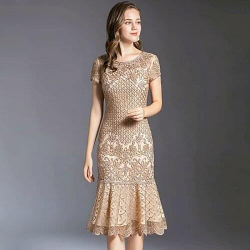 Brand Designer M-4XL Plus Size Dresses for Women Trumpet Sheer Dresses Woman Party Night Elegant Dress Women for Wedding Party